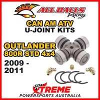 19-1006 19-1008 Can Am Outlander 800R STD 4x4 2009-2011 All Balls U-Joint Kit