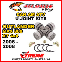 19-1006 19-1008 Can Am Outlander MAX 800 XT 4x4 2006-2008 All Balls U-Joint Kit