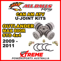 19-1006 19-1008 Can Am Outlander MAX 800R STD 4x4 2009-2011 All Balls U-Joint Kit