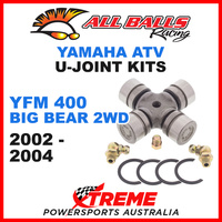 19-1003 Yamaha YFM400 Big Bear 2WD 2002-2004 All Balls U-Joint Drive Shaft Kit
