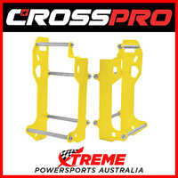 CrossPro For Suzuki RMZ250 RM-Z250 2007-2008 Yellow Radiator Brace Protector