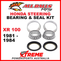 22-1002 Honda XR100 XR 100 1981-1984 Steering Head Stem Bearing & Seal Kit