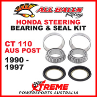 22-1002 Honda CT110 Aust Post 1990-1997 Steering Head Stem Bearing & Seal Kit