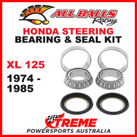 22-1002 Honda XL125 XL 125 1974-1985 Steering Head Stem Bearing & Seal Kit