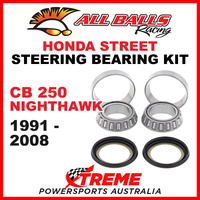All Balls 22-1002 Honda CB250 Nighthawk 1991-2008 Steering Head Stem Bearing Kit
