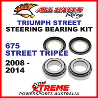 22-1003 Triumph 675 Street Triple 200-2014 Steering Head Stem Bearing Kit