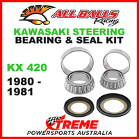 22-1004 Kawasaki KX420 KX 420 1980-1981 Steering Head Stem Bearing  Kit