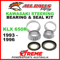 22-1004 Kawasaki KLX650R KLX 650R 1993-1996 Steering Head Stem Bearing Kit