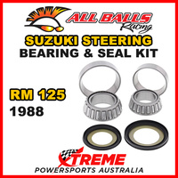 22-1004 For Suzuki RM125 RM 125 1988 Steering Head Stem Bearing Kit