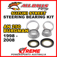 22-1004 For Suzuki AN250 Burgman 1998-2008 Steering Head Stem Bearing & Seal Kit