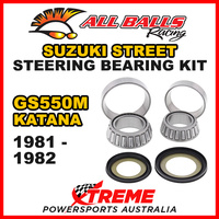 22-1004 For Suzuki GS550M Katana 1981-1982 Steering Head Stem Bearing & Seal Kit