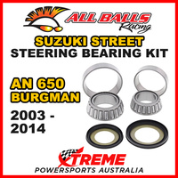 22-1004 For Suzuki AN 650 Burgman 2003-2014 Steering Head Stem Bearing & Seal Kit