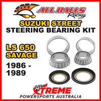 22-1004 For Suzuki LS 650 Savage 1986-1989 Steering Head Stem Bearing & Seal Kit