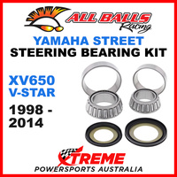 All Balls 22-1004 Yamaha XV650 V-Star 1998-2014 Steering Head Stem Bearing Kit