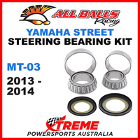 All Balls 22-1004 Yamaha MT-03 300cc 2013-2014 Steering Head Stem Bearing Kit