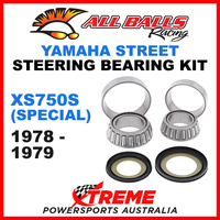 All Balls 22-1004 Yamaha XS750S Special 1978-1979 Steering Head Stem Bearing Kit