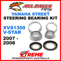 All Balls 22-1004 Yamaha XVS1300 V-Star 2007-2008 Steering Head Stem Bearing Kit