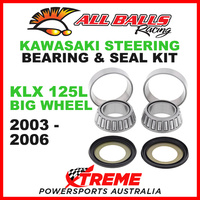 22-1006 Kawasaki KLX125L Big Wheel 2003-2006 Steering Head Stem Bearing  Kit