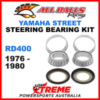 All Balls 22-1007 Yamaha RD400 RD 400 1976-1980 Steering Head Stem Bearing Kit