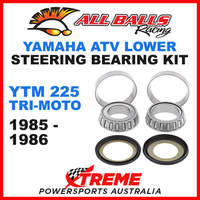 All Balls 22-1007 Yamaha YTM225 Tri-Moto 1985-1986 ATV Lower Steering Stem Kit