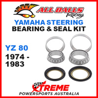 ALL BALLS 22-1008 STEERING HEAD STEM BEARING KIT YAMAHA YZ80 YZ 80 1974-1983