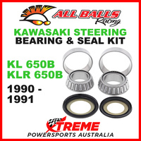 22-1009 Kawasaki KL650B KLR650B 1990-1991 Steering Head Stem Bearing Kit