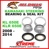 22-1009 Kawasaki KL650E KLR 650E 2008-2014 Steering Head Stem Bearing Kit