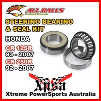 Steering Bearing Kit Honda CR 125R 93-2007 250R 92-2007, All Balls 22-1010