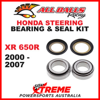 22-1018 Honda XR650R XR 650R 2000-2007 Steering Head Stem Bearing & Seal Kit