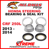 22-1021 Honda CRF250L CRF 250L 2013-2014 Steering Head Stem Bearing & Seal Kit