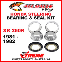 22-1021 Honda XR250R XR 250R 1981-1982 Steering Head Stem Bearing & Seal Kit
