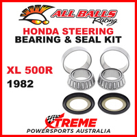 22-1021 Honda XL500R XL 500R 1982 Steering Head Stem Bearing & Seal Kit
