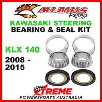22-1022 Kawasaki KLX140 KLX 140 2008-2015 Steering Head Stem Bearing & Seal Kit