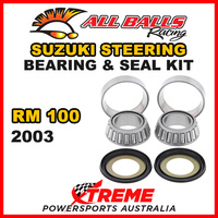 22-1022 For Suzuki RM100 RM 100 2003 Steering Head Stem Bearing Kit