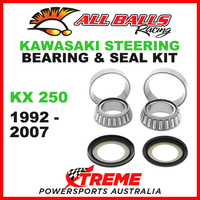 22-1023 Kawasaki KX250 KX 250 1992-2007 Steering Head Stem Bearing & Seal Kit