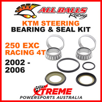 22-1026 KTM 250 EXC Racing 4T 2002-2006 Steering Head Stem Bearing Kit MX 