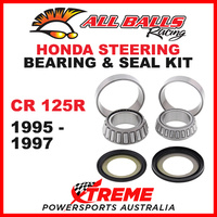 22-1030 Honda CR125R CR 125R 1995-1997 Steering Head Stem Bearing & Seal Kit