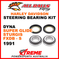 22-1032 HD Dyna Super Glide Sturgis FXDB-S 1991 Steering Head Stem Bearing Kit