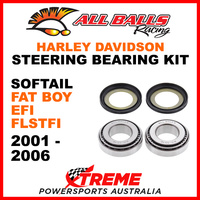 22-1032 HD Softail Fat Boy EFI FLSTFI 2001-2006 Steering Head Stem Bearing Kit