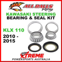22-1063 Kawasaki KLX110 KLX 110 2010-2015 Steering Head Stem Bearing & Seal Kit