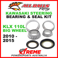22-1063 Kawasaki KLX110L Big Wheel 2010-2015 Steering Head Stem Bearing  Kit