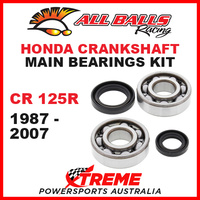 All Balls 24-1003 Honda CR125R CR 125R 1987-2007 Crankshaft Main Bearings