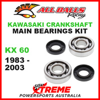 All Balls 24-1006 Kawasaki KX 60 KX60 1983-2003 Crankshaft Main Bearings MX