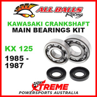 All Balls 24-1007 Kawasaki KX 125 KX125 1985-1987 Crankshaft Main Bearings MX