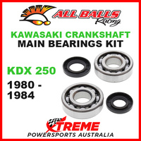 All Balls 24-1009 Kawasaki KDX250 KDX 250 1980-1984 Crankshaft Main Bearings MX