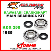 All Balls 24-1010 Kawasaki KDX250 KDX 250 1985 Crankshaft Main Bearings MX