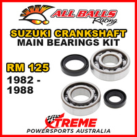 All Balls 24-1015 For Suzuki RM125 RM 125 1982-1988 Crankshaft Main Bearings