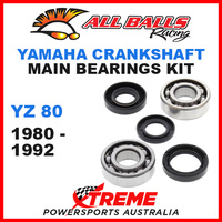 All Balls 24-1022 Yamaha YZ80 YZ 80 1980-1992 Crankshaft Main Bearings MX