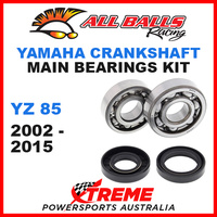 All Balls 24-1023 Yamaha YZ85 YZ 85 2002-2015 Crankshaft Main Bearings MX