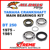 All Balls 24-1026 Yamaha DT 250 DT 250 1975-1981 Crankshaft Main Bearings MX